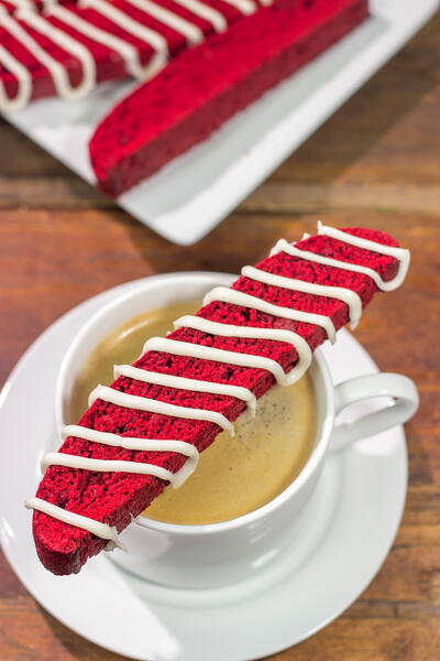 Red Velvet Biscotti