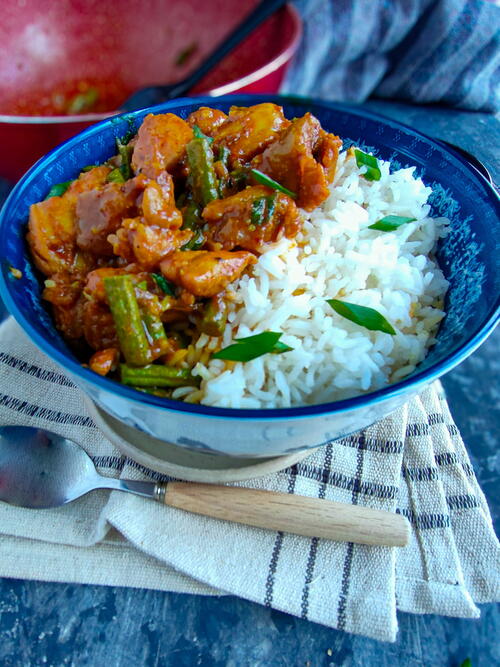 Easy Weeknight Chicken And String Bean Stir Fry