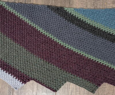 Roll For Color Shawl