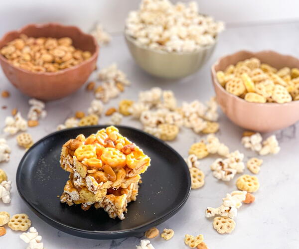 Crunchy Honeycomb Cereal Bars