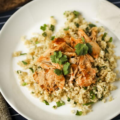 Slow Cooker Butter Chicken With Jar Sauce