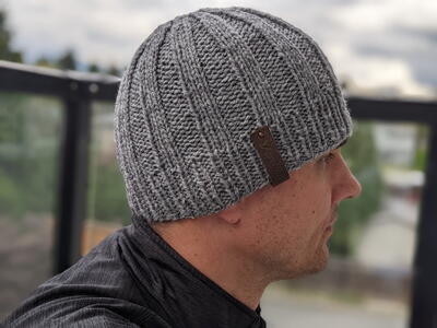 Classic Winter Knit Hat Pattern For Men