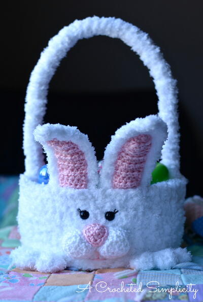 Cottontail Bunny Easter Basket