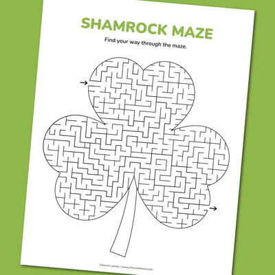 Leprechaun Hat Maze