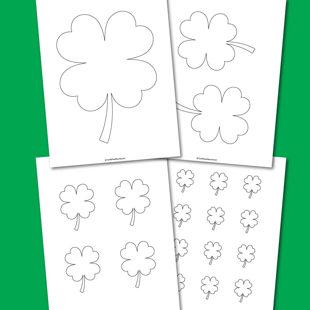 four-leaf-clover-template-allfreekidscrafts-com