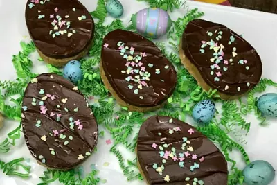Chocolate Covered Peanut Butter Eggs | FaveSouthernRecipes.com