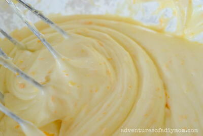 Easy Orange Cream Cheese Frosting