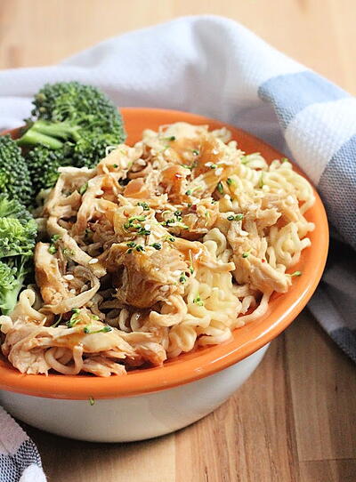 Slow Cooker Easy Sesame Chicken 