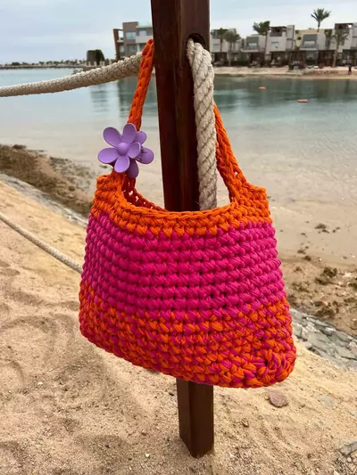 Crochet Beach Tote Bag Pattern