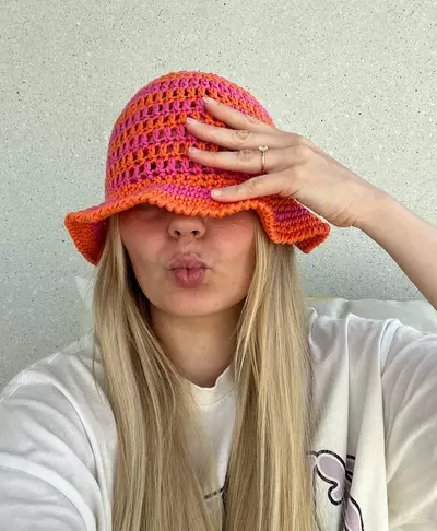 Cool Crochet Bucket Hat Pattern