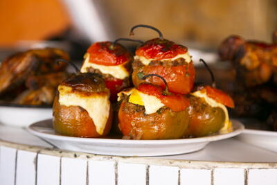 Peruvian Stuffed Spicy Peppers