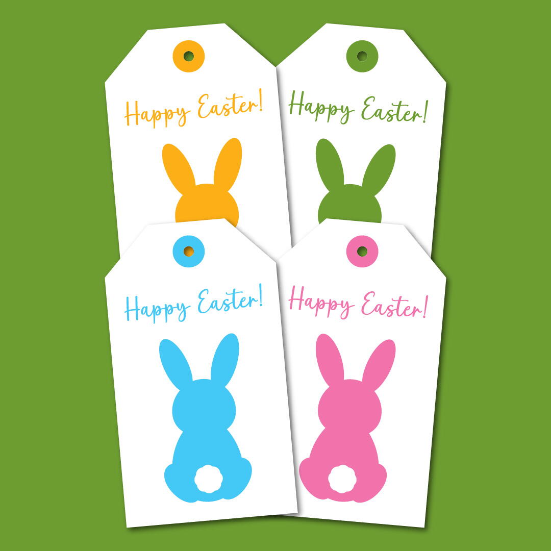 Easter Bunny Tags | FaveCrafts.com
