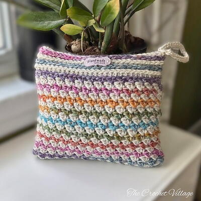 Wildflower Cosmetic Bag