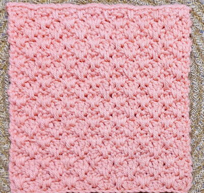 Easy Crochet Textured Washcloth Pattern
