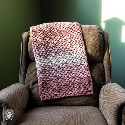 Easy Breezy Granny Stripe Blanket