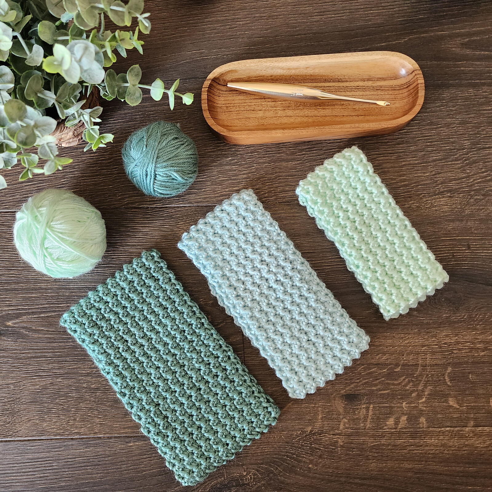 Etheline hand crochet headband