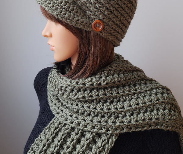 Super Bulky March Madness Scarf