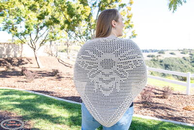 Bee Triangle Shawl