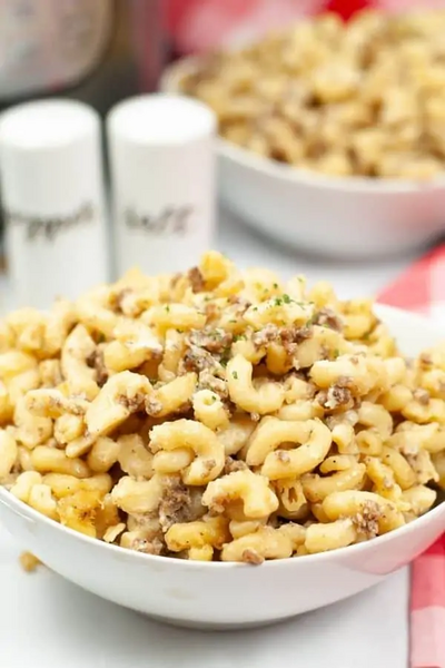 Instant Pot Cheeseburger Macaroni
