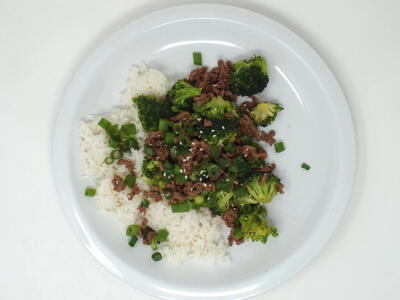 Ground Beef And Broccoli Stir Fry