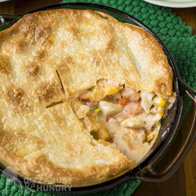Super Easy Seafood Pot Pie