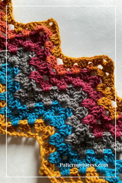Granny Ripple Stitch Crochet Pattern