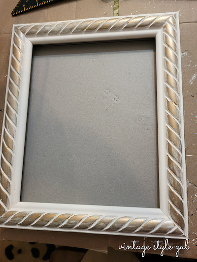 How To Use Rub 'n Buff On Frames For A Zero Dollar Dining Room Makeover