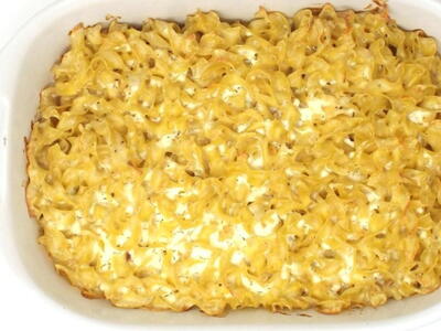 Savory Noodle Kugel