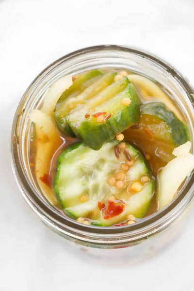 Refrigerator Bread And Butter Pickles