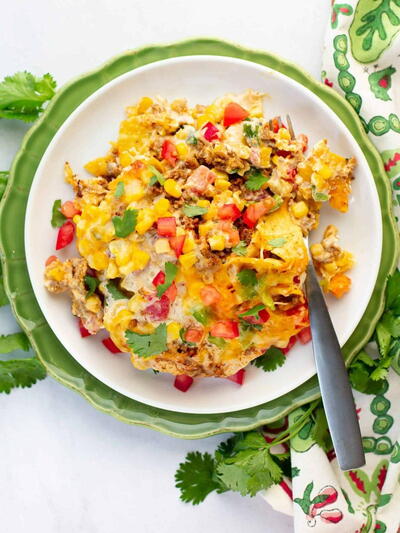 Cheesy Mexican Casserole Recipe With Ground Beef