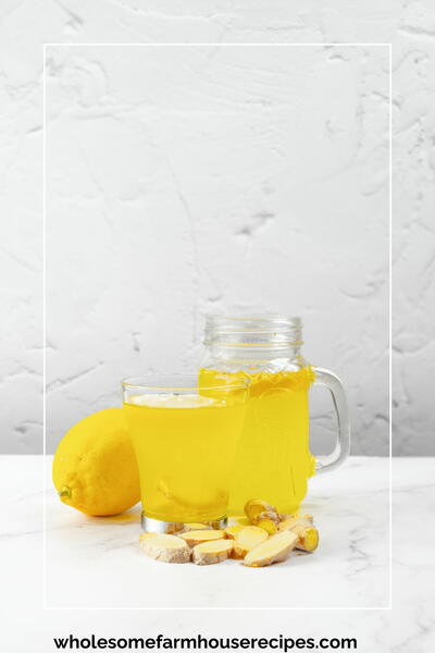 Lemon Ginger Kombucha Recipe 