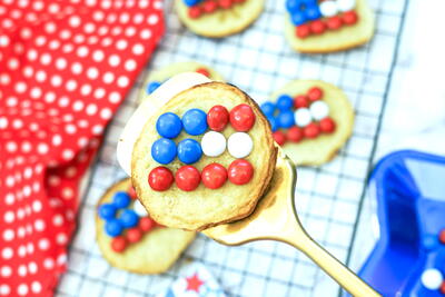2 Ingredient 4th Of July Cookies