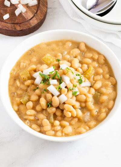 How To Cook Navy Beans: Easy Slow Cooker Recipe