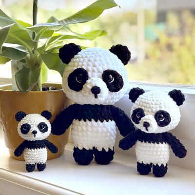 Free Pepe The Panda Amigurumi Crochet Pattern
