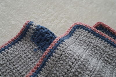Linked Hearts Baby Blanket