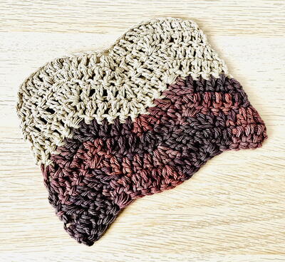 Washable Waves Dishcloth