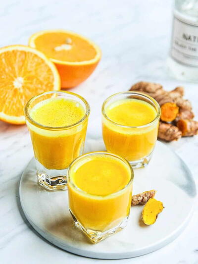 Quick Turmeric Shots Recipe