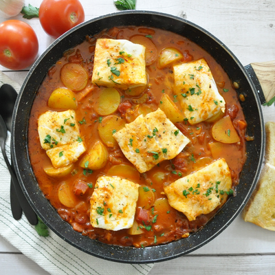 Classic Spanish Fish & Tomato Stew | Quick & Easy One-pot Recipe