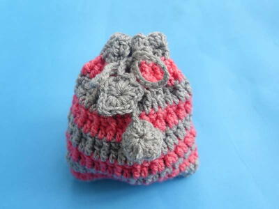 Diy Crochet Potli Bag/ Drawstring Pouch Free Pattern