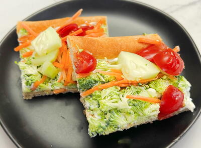 Crescent Roll Veggie Pizza