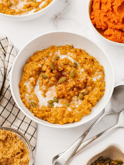 Cozy Pumpkin Oatmeal 