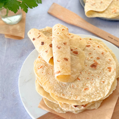2 Ingredient Cottage Cheese Flatbread