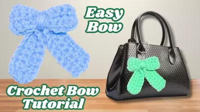 Beginner’s Guide To Crocheting Adorable Bow Keychains