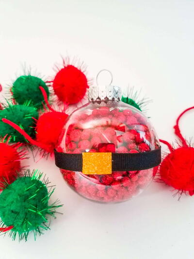 Diy Santa Ornament
