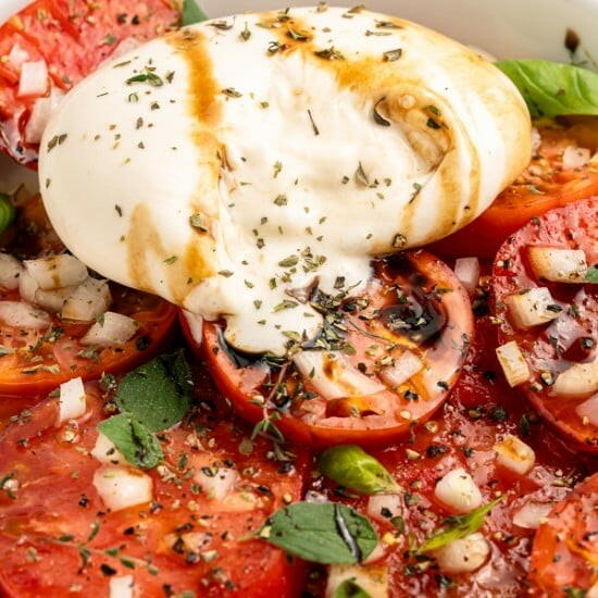 Tomato Burrata Salad