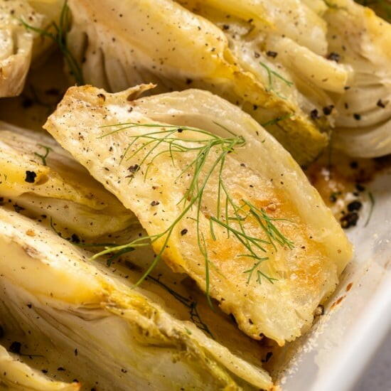 Baked Fennel With Parmesan Cheese