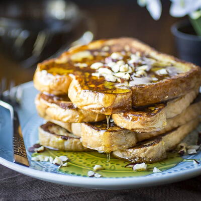 Sourdough French Toast With Kahlua