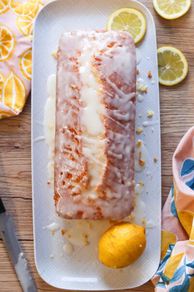 Lemon Drizzle Loaf Cake