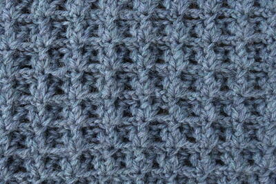 Chicken Feet Crochet Blanket Stripe Pattern