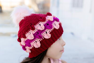Dropped Heart Beanie
